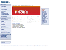 Tablet Screenshot of bcscienceprobe.nelson.com