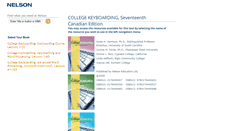 Desktop Screenshot of keyboarding17ce.nelson.com