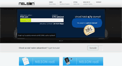 Desktop Screenshot of nelson.sk